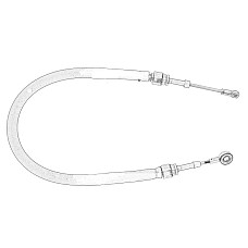 Cablu,transmisie manuala coarda cravata o schimbare flexibil dreptul de 1.3 1.9 diesel Punto 99 - 03 - FIAT OE FIAT 55194345