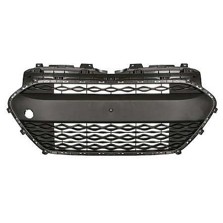 Grila radiator Acoperire bara fata Fata gri inchis HYUNDAI I10 II 08.13- BLIC 6502-07-3121990P