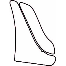 Autoclant protectie caroserie Eticheta de pentru aripa spate R Culoare folie transparenta 3M PPF 40 Auto ajustabil fits SUZUKI SWIFT III 5D 0205 0910 BLIC 2000 00 6814012P