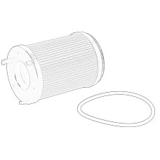 Filtru ulei cartus filtrant ISUZU N D MAX II RZ4E TC RZ4E TCENGRDZEU6B 0317  OE ISU8982705240