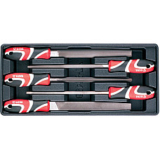 YT-55453 Set Pile 200Mm Pentru Dulap Scule - 5Buc