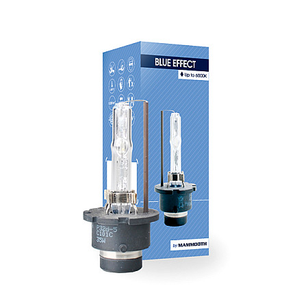 Bec, far faza lunga Light bulb xenon 1pcs D2S 85V max. 35W light colour cool white max. 6000K socket type P32D-2 no road approval xenon MAMMOOTH MMT F195 D2S 6000K