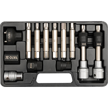 Set Biti Pentru Alternator, 13 Buc, Crv, 1/2" YATO YT-0421