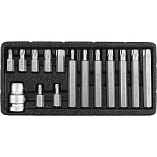 Set Biti Torx 15 Piese T20-T55 YATO YT-0417