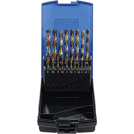 Set Burghie Spiralate | Hss | 1 - 10 Mm | 19 Piese