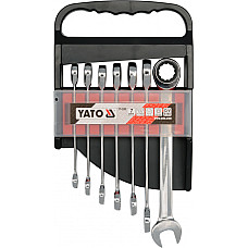 Set Chei Combinate Cu Clichet 10-19Mm, 7 Buc YATO YT-0208
