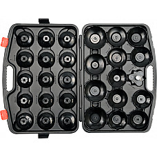 Set Chei Tubulare Pentru Filtru Ulei, 30 Buc YATO YT-0596