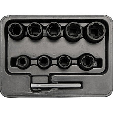 YT-0603 Trusa Tubulare Cr-V 10Buc, 3/8"