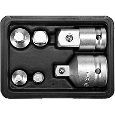 YT-10671 Set Adaptoare 3/8"Mx1/4"F, 1/4"Mx3/8"F, 3/8"Fx1/2"M, 1/2"Mx3/8"F, 3/4"Mx1/2"F, 1/2"Mx3/4"F
