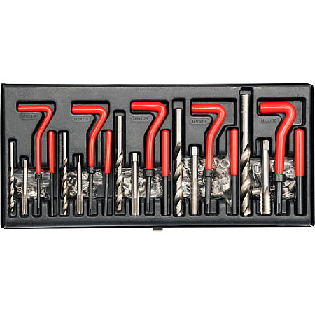 Set Reparat Filete M5,6,8,10,12 YATO YT-1763