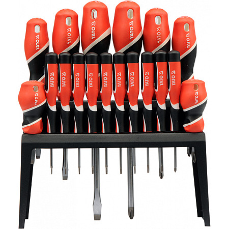 Set Surubelnita Cu Suport 18 Buc YATO YT-25982