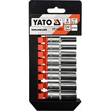 Set Tubulare 1/4", 8 Buc YATO YT-14431