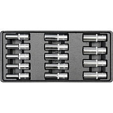 Set Tubulare Adanci 14 Buc, 8-21Mm, Pentru Yt-5530 YATO YT-5539