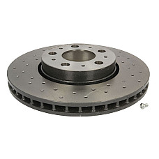 Disc frana Brake disc BREMBO Xtra 1pcs Drilled front  L/R outer diameter 286 mm thickness 26 mm VOLVO S60 I S70 S80 I V70 I V70 II XC70 I 2.0-3.0 12.95-04.10 BREMBO 09.8633.1X