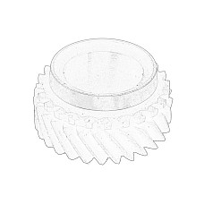 Roata dintata a cutiei de viteza Gearbox sprocket number of teeth 28pcs gear-4 JR5 MERCEDES CITAN MIXTO DOUBLE CABIN CITAN/MINIVAN W415 DACIA DOKKER DOKKER EXPRESS/MINIVAN DUSTER DUSTER/SUV LODGY LOGAN 08.97- OE RENAULT 32 2B 553 78R