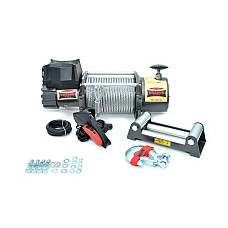 Troliu pentru trasuri si vehicule speciale DRAGON TROLII TAMBUR 24V electrice troliu Camioane tragand-o singura linie: Motor 18000lb / 8172 kg: 7.8 hp de control: telecomanda cu fir 37 m uneltelor de: 3 etapa de reducere a planetar: 312:1 f DRAGON WINCH D