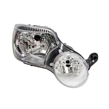 Far Lampa frontala Dreapta H4/H7 electric cu motor culoare insert: argintiu SKODA YETI TYC TYC 20-12347-05-2