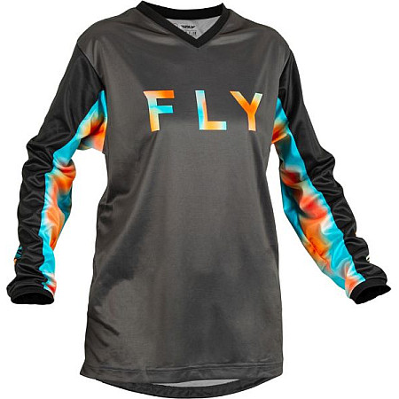 Camasa off-road T-shirt off road FLY RACING WOMEN'S F-16 colour blue/grey/pink size M FLY FLY 376-821M
