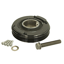 Fulie curea, arbore cotit Fulie arbore cotit z kpl. srub i podkladka VW LT II TRANSPORTER IV 2.5TDI 09.90- SNR DPF357.06K2