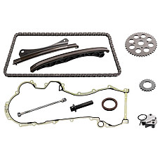 Chit lant de distributie Timing set chain + sprocket CHEVROLET AVEO CITROEN NEMO NEMO/MINIVAN FIAT 500 500 C GRANDE PUNTO IDEA LINEA PALIO SIENA TIPO FORD KA LANCIA MUSA YPSILON OPEL AGILA 1.3D 06.03- SWAG SW70949722