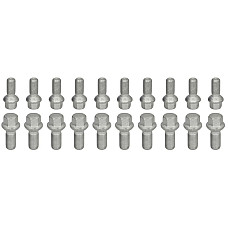 Trusa de montare a jantei de aliaj Fitting kit BOLT-KIT B SPHERICAL M14x15x27 R14 K17 LS17D27R14 1 kit / 4 wheels - B/N qty 20 MAK MAK 8000000962