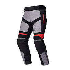 Pantaloni din material textil touring SPYKE MERIDIAN DRY TECNO culoare negru gri rosu marimea 50 120742 10117 50