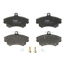 Set placute de frana Fata cu suplimente cu suruburi de ghidare a etrierului de frana VOLVO S40 I V40 MITSUBISHI CARISMA 1.3-2.0 07.95-06.06 TRW AUTOMOTIVE GDB1313