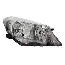 Far Lampa frontala Dreapta H4 electric fara motoras culoare insert: cromat TOYOTA YARIS YARIS/HATCHBACK TYC TYC 20-14193-15-2