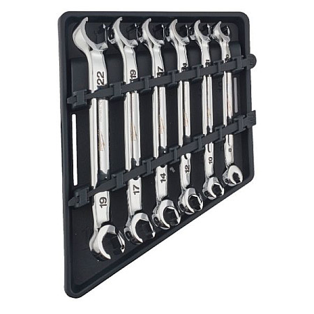 Chei Set of wrenches box-end open metric size: 10 11 12 14 17 19 22 8 mm MILWAUKEE 4932480636