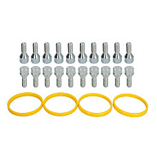 Trusa de montare a jantei de aliaj Fitting kit G 72x651 B M12x175x27 K19 1 kit / 4 wheels - B/N qty 20 MAK MAK 8000000631