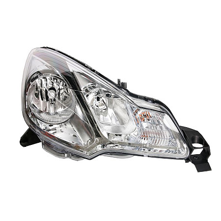 Far Lampa frontala Dreapta H1/H7 electric cu motor culoare insert: negru CITROEN C3 I C3 II DS3 -12.16 VISTEON 20-200-01157