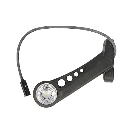 Lampa gabarit Outline marker lights L orange/red/white LED 12/24V with clip for flat wire connector: CLICK-IN/JAEGER WAS 579BCLJ W77.3