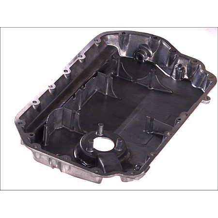Baie ulei carter din aluminiu cu orificiu pentru senzorul de AUDI A6 97 - / A4 01-04 3.0 BLIC 0216-00-0014479P