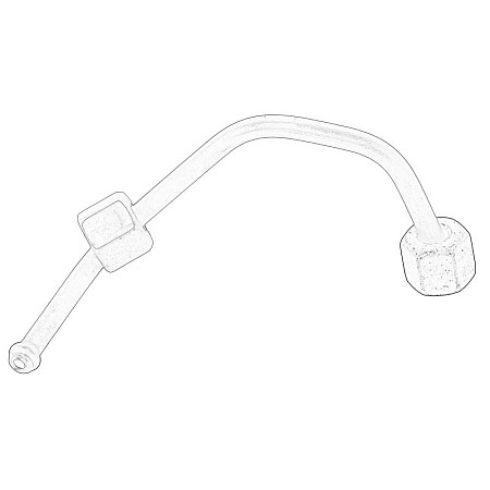 Conducta de inalta presiune, inst. de injectie Fuel injection pipe FORD C-MAX II FOCUS III GALAXY II GRAND C-MAX MONDEO IV S-MAX TRANSIT CONNECT TRANSIT CONNECT V408/MINIVAN 1.6D 07.10- OE FORD 1685797