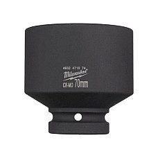 "Tubulare si accesorii Socket impact Hexagonal 1"" enhanced durability metric size: 70 mm length: 99 mm finish: neagra / phosphate" MILWAUKEE 4932471674