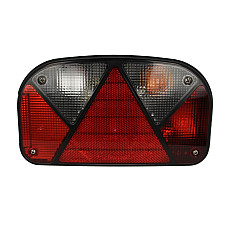 Stop spate Rear lamp R MULTIPOINT II 12V with indicator with fog light with stop light parking light triangular reflector ASPOCK A24-7200-007