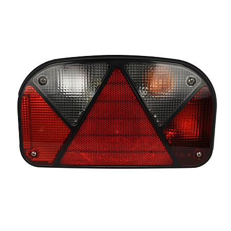 Stop spate Rear lamp R MULTIPOINT II 12V with indicator with fog light with stop light parking light triangular reflector ASPOCK A24-7200-007