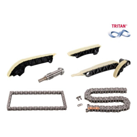 Chit lant de distributie Timing set chain + elements MERCEDES CLS C257 E A238 E C238 E T-MODEL S213 E W213 GLC C253 GLC X253 GLE C167 GLE V167 GLS X167 S W222 V222 2.9D/3.0D 05.17- SWAG SW33101531