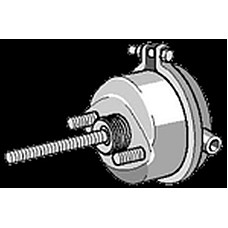 Cilindru de pretensionare Servomotor frana Spate Dreapta/Stanga 20 cursa: 75mm M16x15mm 190 tambur KOGEL SCHMITZ KNORR BX 3416