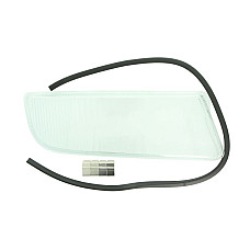 Lentila,far ceata Sticla lampii de ceata fata Dreapta cu sigilii si agrafe MAN TGS I TGX I 06.06- GIANT 131-MA50220GR