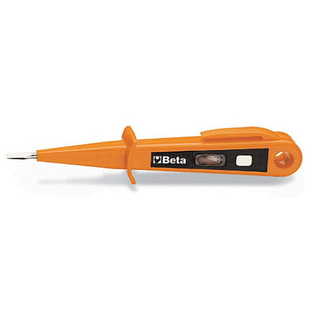 Instrumente izolante pentru electricieni Surubelnita cu izolatie plat cu indicator de tensiune marime: 3 mm lungime: 150 mm BETA BE1253A