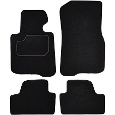 Covoras podea textil Floor mats Velours 4 pcs front/rear set colour neagra BMW 4 F33 F83 10.13-07.20 Cabriolet MAMMOOTH MMT A041 BM133 PRM 01
