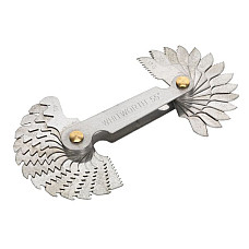 Unelte de masurare Modelul firelor / Pieptene inch SEALEY SEA AK72SPG