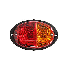 Stop spate Rear lamp L/R P21/5W/P21W 12V with indicator with stop light parking light no reflector connector: DEUTSCH 4PIN/SUPERSEAL with bulbs WESEM LT3.48441.02