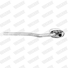 Toba esapamet intermediara Sistem de evacuare a amortizorului  AUDI A4 B5 1.9D 01.95-09.01 WALKER WALK21485