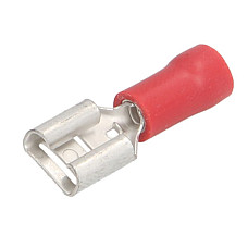 Conector electric Opak. 100 szt. Koncowka izolowana zenska  czerwona 63x08 mm DRESSELHAUS 4611/776/51 119051