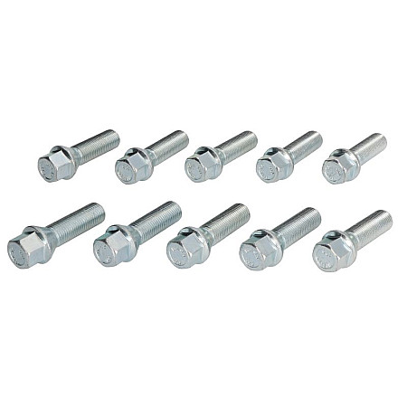 Surub roata Wheel bolt thread size: M12mm thread pitch: 15mm thread length: 40mm wrench size: 17mm quantity: 10 ball SPEEDMAX M12X1.5X40.K X10