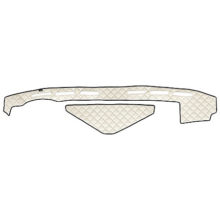 Covoras de bord lipsa gaura senzorului de proximitate sampanie Piele matlasata EKO ECO-LEATHER Q RVI T 01.13- F-CORE F-CORE FD06 CHAMP