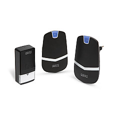 Sonerie digitala fara fir si fara baterie, cu 2 unitati de receptie - Kinetic,