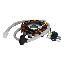 Stator de alternator Stojan Alternatora Yamaha Minarelli  2003R> Do Zaplonu Digital 12 Cewek Wtyczka 4 Piny W 2 Rzedach INPARTS IP000297
